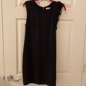 Whistles Silk Little Black Dress Size 4